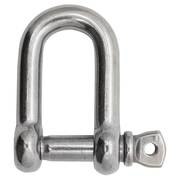 EXTREME MAX Extreme Max 3006.8258 BoatTector Stainless Steel D Shackle - 1" 3006.8258